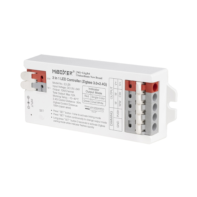 E2-ZR 2 in 1 LED Controller (Zigbee 3.0 +2.4G)